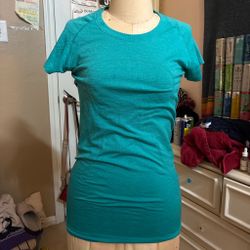 Teal Lululemon active top size S
