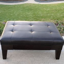 Beautiful Leather Ottoman