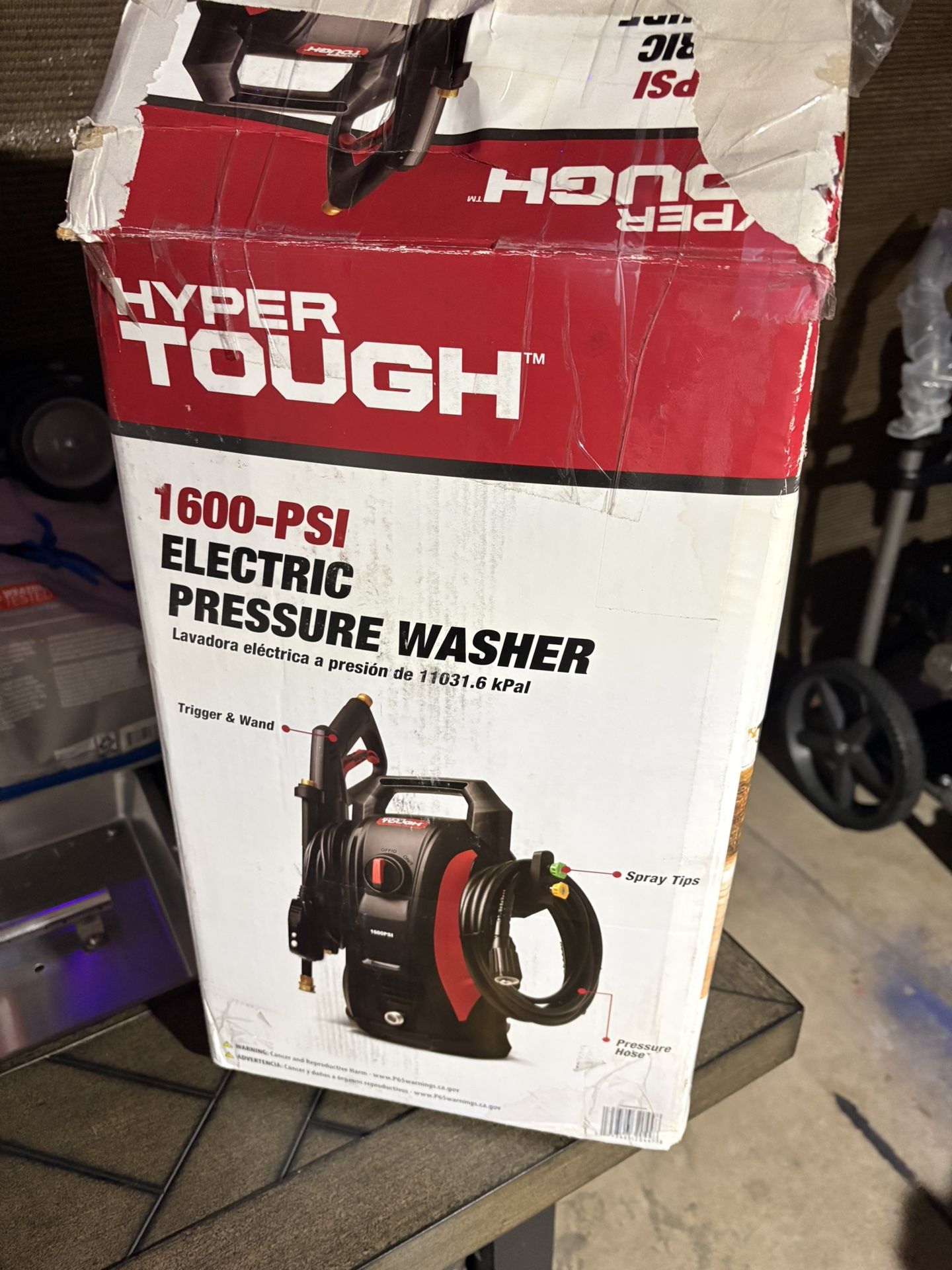 Pressure Washer 1600psi
