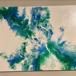 Abstract Fluid Art 16x20
