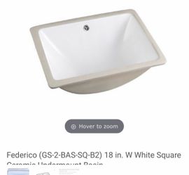 2 Under mount Sinks $60