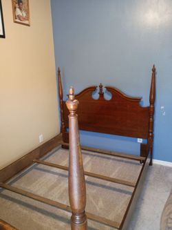 Queen bed frame