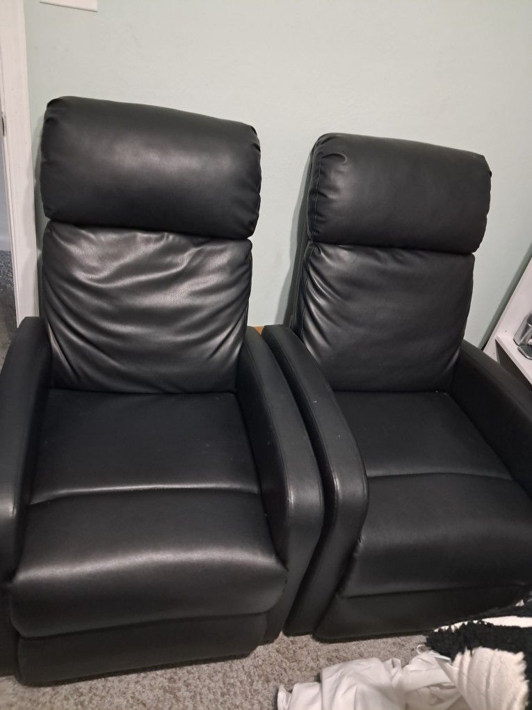 Leather Recliners $125
