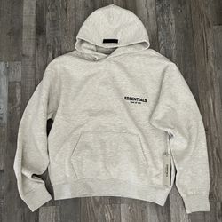 Essential Hoodie Light Oatmeal 