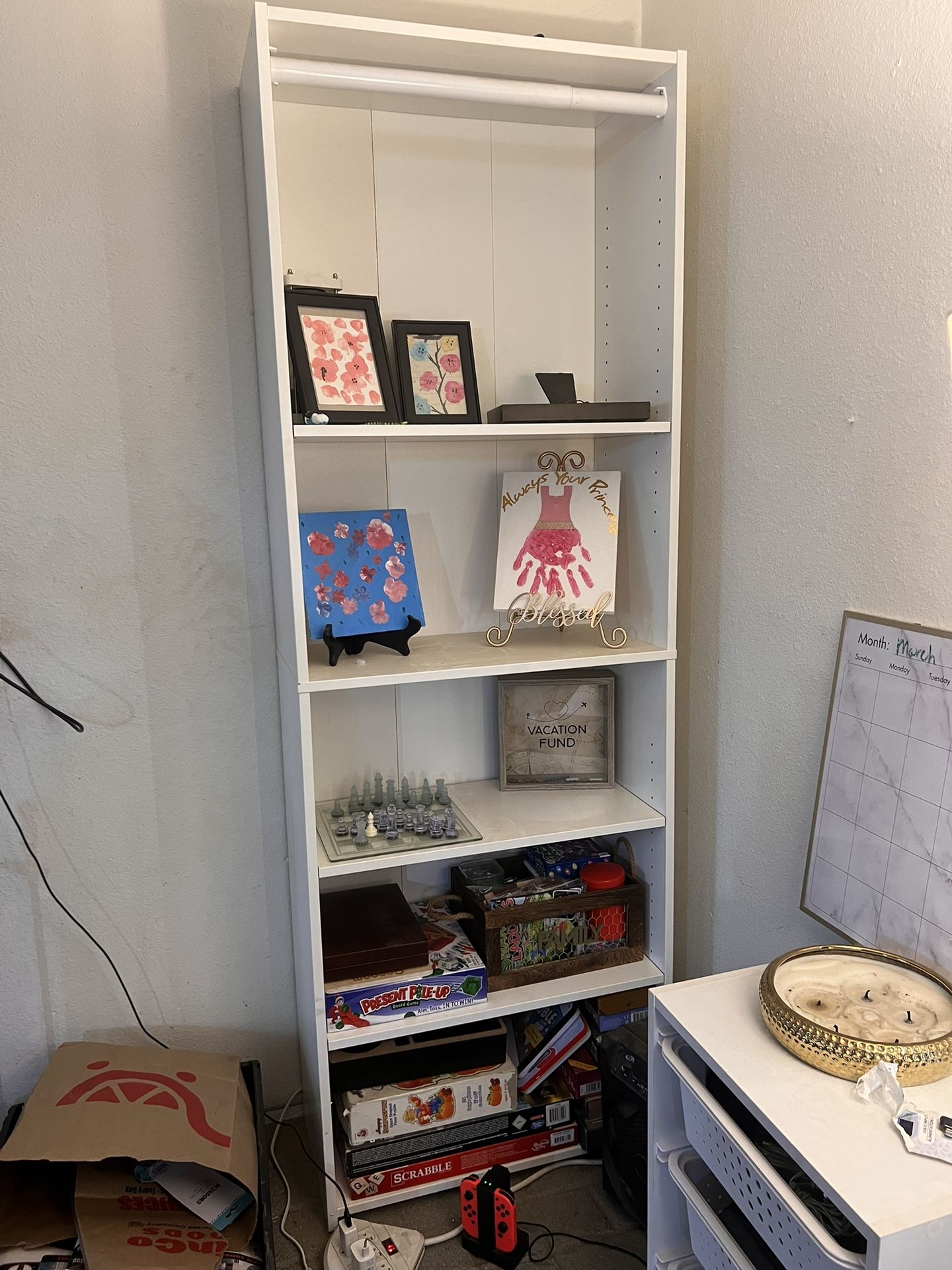 White Shelf - Nothing On It