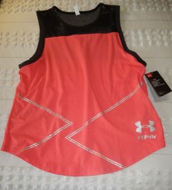 NWT Under Armour Mesh Tank Top Size Youth XL