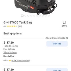 Givi St605B Tank Bag