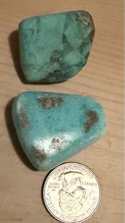 blue argonite tumbles