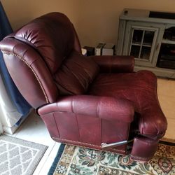 Leather Recliner 