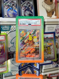 Detective Pikachu Psa 10