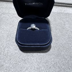 Tiffany And Co 1 Carat Engagement Ring Platinum 