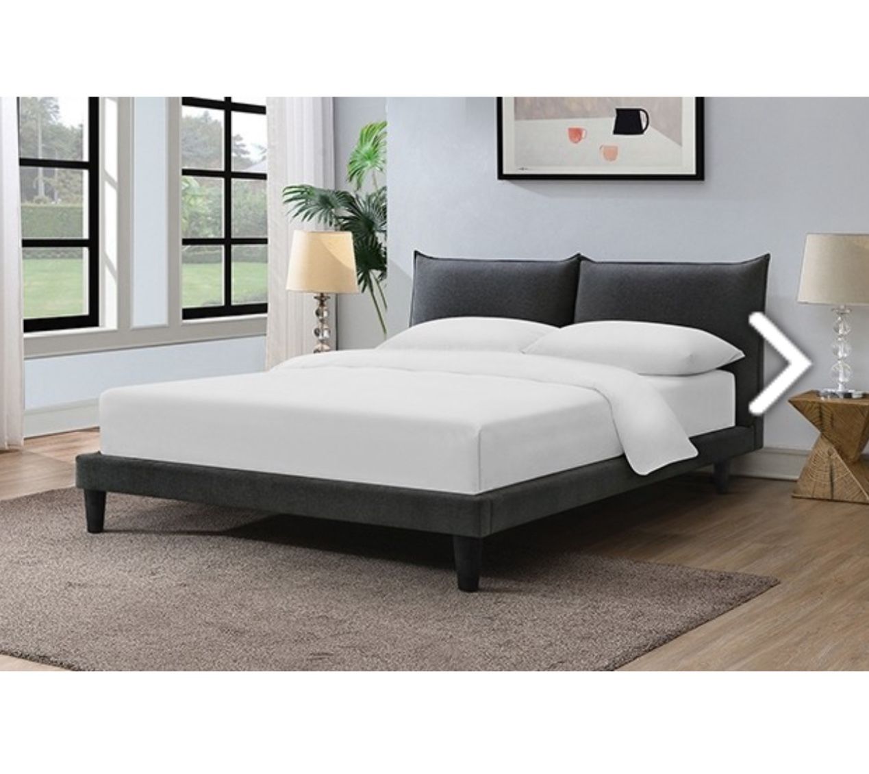 BED FRAME ( FREE DELIVERY )