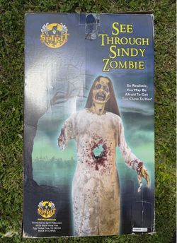 See through Sindy Zombie Spirit Halloween decoration