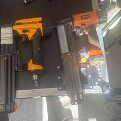 2 finish nail guns