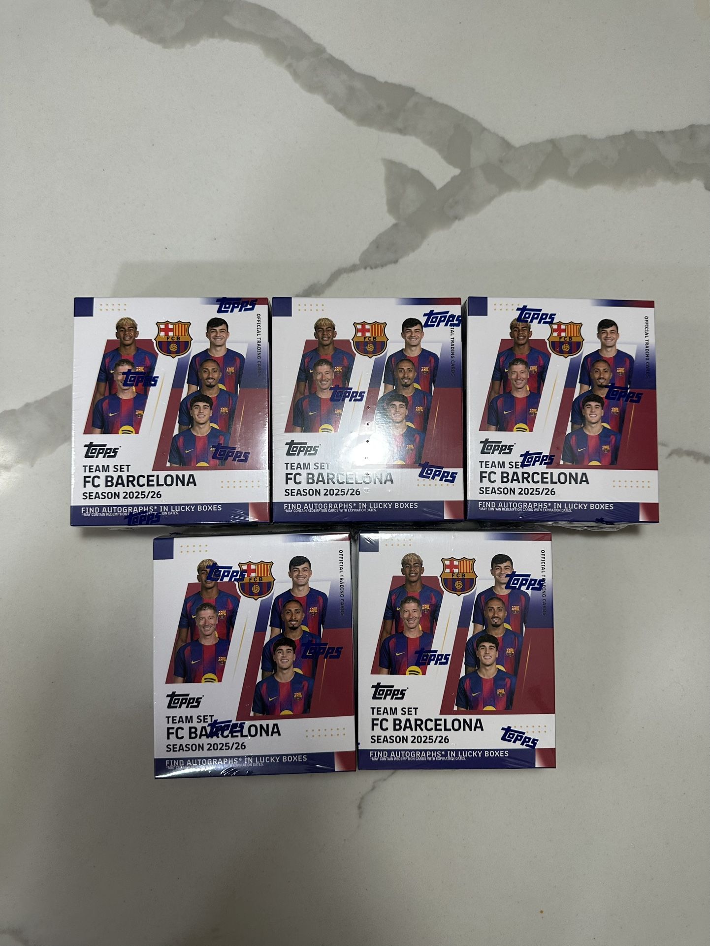 Topps Barcelona Team Set 2025/26