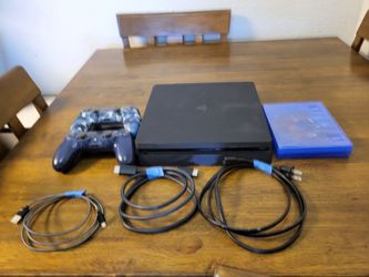 PlayStation 4 Slim 1TB Console Bundle – Fully Functional & Ready to Play