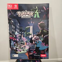 Pokemon ZA poster and bag combo