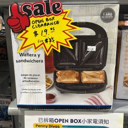 Waffle / Sandwich Maker