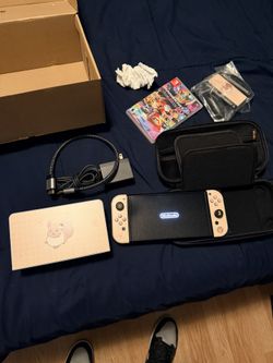 Nintendo Switch OLED With Mario Kart