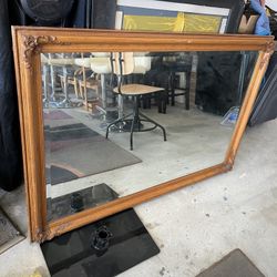 Wood Frame Mirror