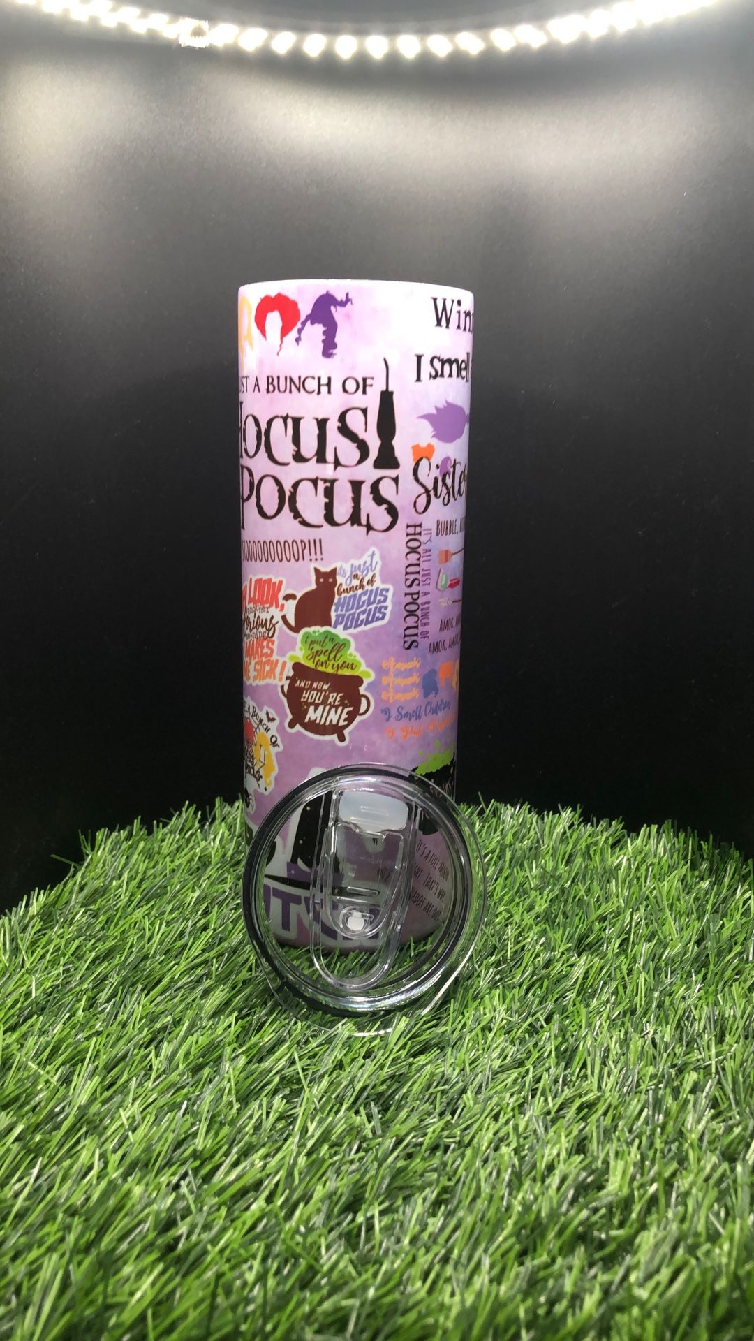 Hocus Pocus tumbler Hocus Pocus Cup New In Box Stainless Steel