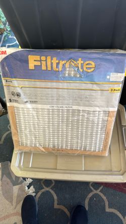 Filtrete 3M 3 Pack Basic NEW A/C Filters