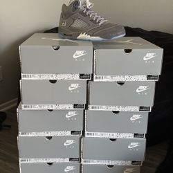 Jordan 5 Wolf Grey