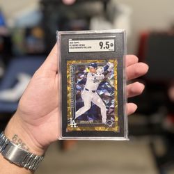 2025 Topps Series One Ohtani 8/50 9.5