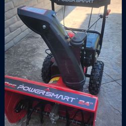 24 in. 212cc 2-Stage Gas Snow Blower with Electric Start and Infinite Variable Speed $450 O.B.O