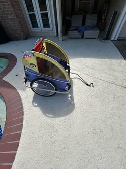 Burley bike trailer