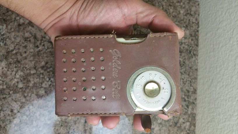 Antique transistor radio