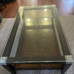 Living Room Coffee Table With Side Tables