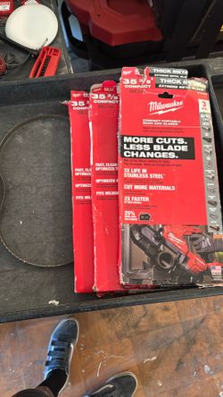 Milwaukee 35 3/8 Band Saw Blades