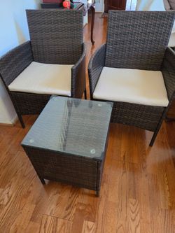 Patio 3 piece furniture set