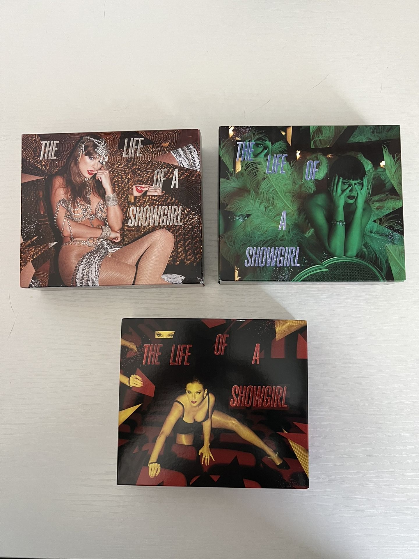 Taylor Swift Deluxe CD Boxes With Jewelry