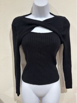 (L) Black Warm Shirt