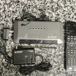 URC Universal Remote Control MX-890 Remote with Base, RF Sensor and Power Adapter 