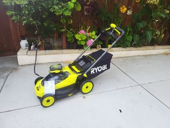 Ryobi 40V HP Brushless 20 in. Cordless Battery Walk Behind Push Lawn Mower with 4.0 Ah Battery and Charger
(Used Like New 👍