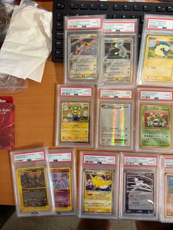 Pokemon PSA 10 Slabs Vintage