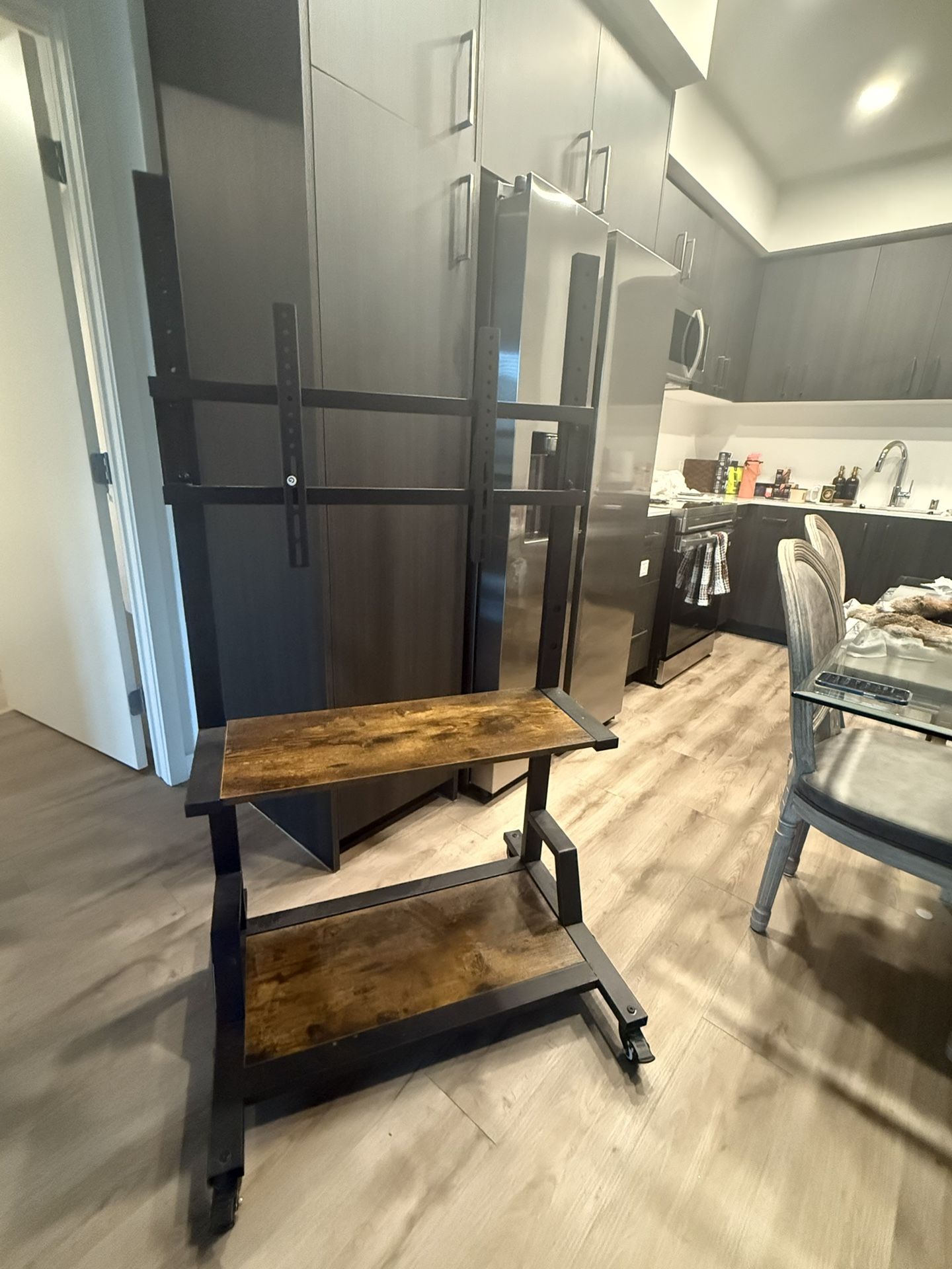 Rolling TV Stand for 32-75 Inch TVs