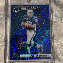 Peyton manning hall of fame card