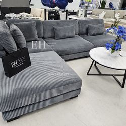 Grey Or Beige Modern 4 Piece Modular Sofa Sectional 🔥buy Now pay Later 