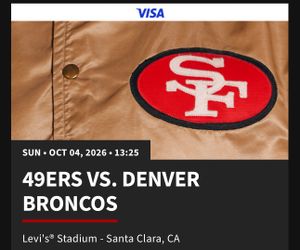 49ERS vs. BRONCOS