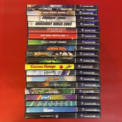 Lot of 19 GameCube Games