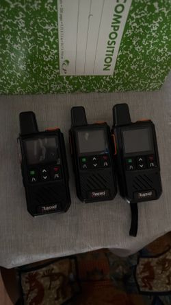 Rapid radios POC walkie talkies