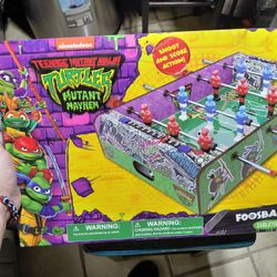 TMNT FOOSBALL TABLE 