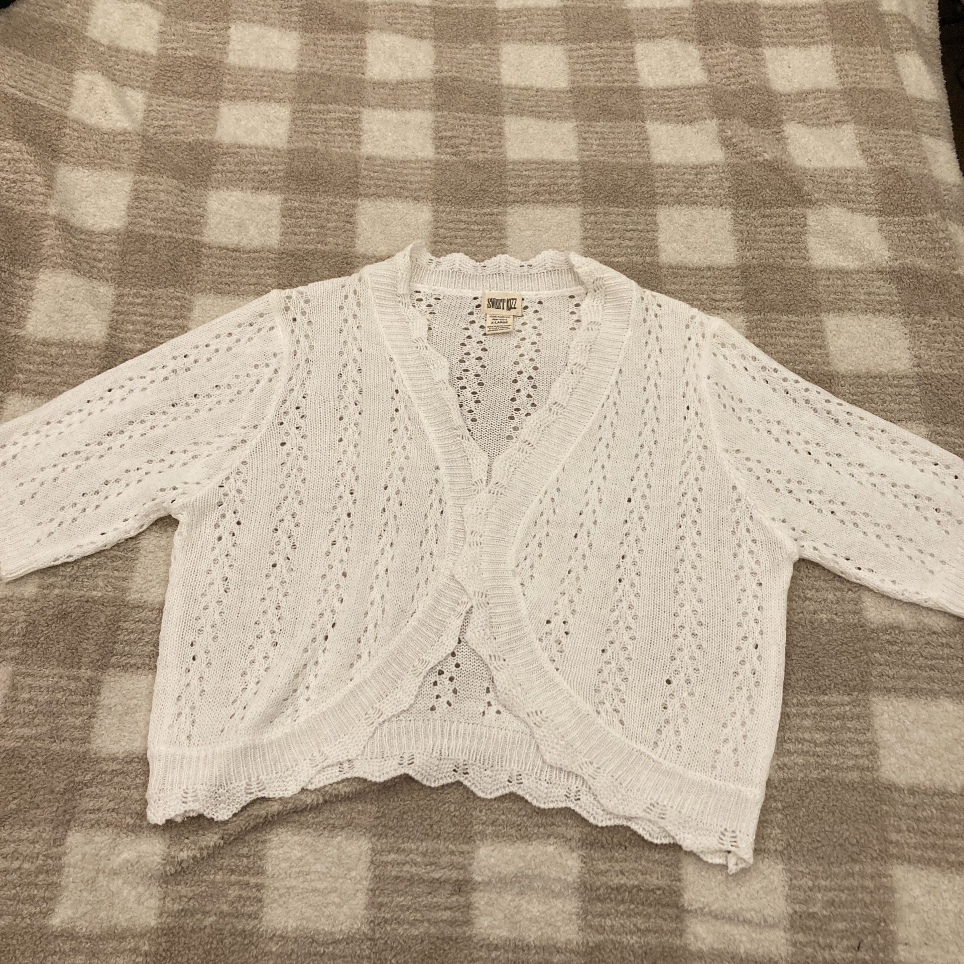 Off White Cardigan