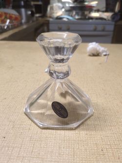 Crystal candleholder