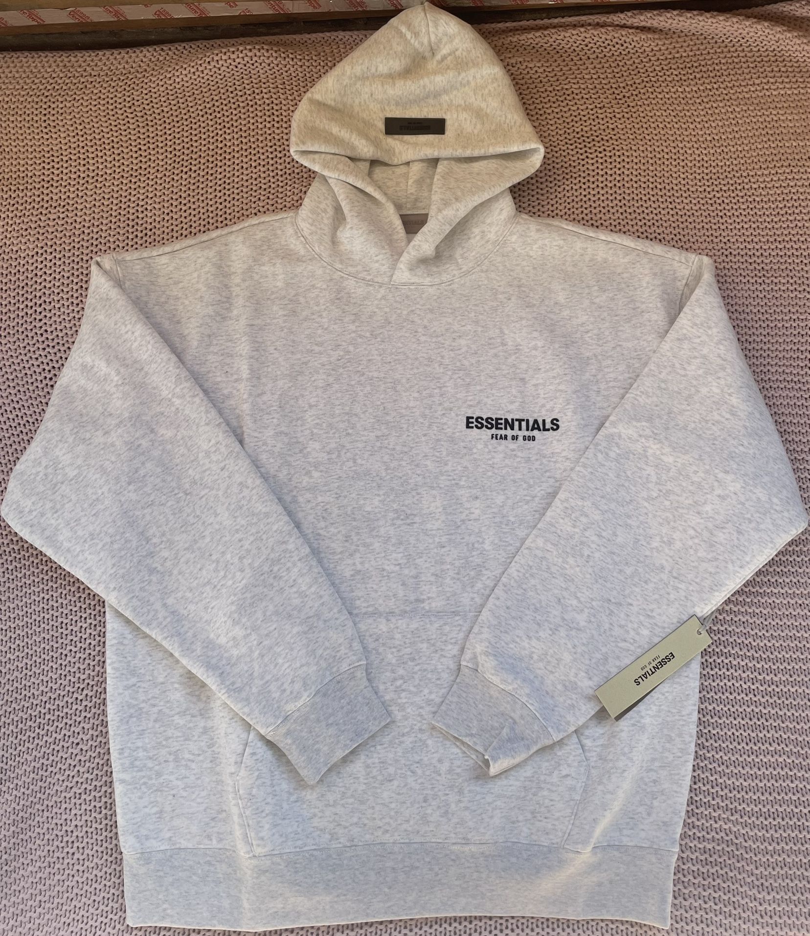 Brand New M Essentials Fear of God Light oat Hoodie