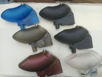6 P-Ball Hoppers assorted colors